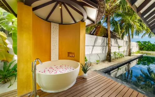 OZEN RESERVE BOLIFUSHI - Earth Pool Pavilion - Outdoor Bath_001 OZEN RESERVE BOLIFUSHI - Earth Pool Pavilion - Outdoor Bath_001